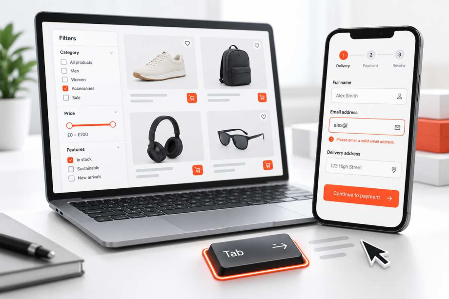 Accessible eCommerce Filters and Checkout: A Practical WCAG 2.2 Audit
