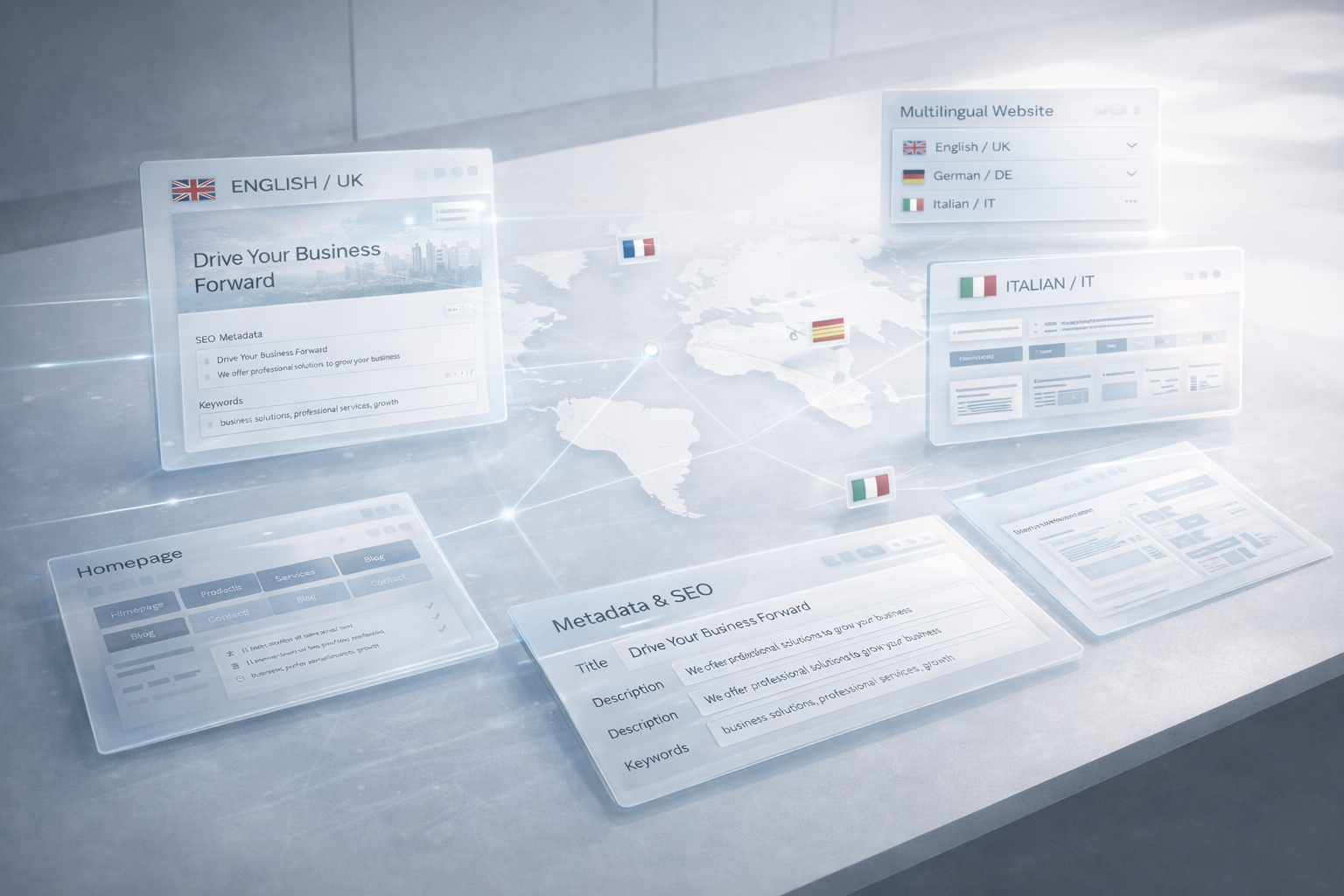 Progetti multilingue internazionali